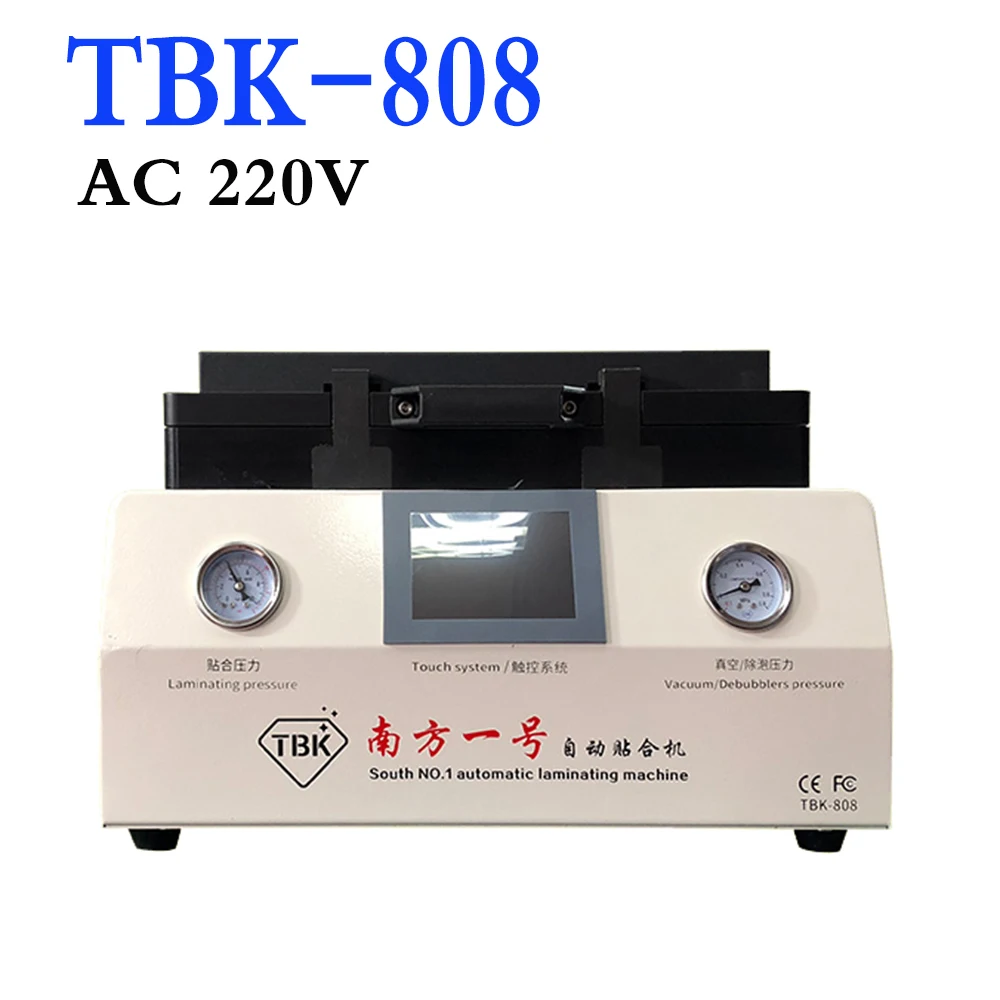 TBK-808 12 inch Curved Screen Vacuum Laminating and Bubble Removing Machine Laminator and Debubbler For LCD Screen Repairing
TBK-808 12 inch Curved Screen Vacuum Laminating and Bubble Removing Machine Laminator and Debubbler For LCD Screen Repairing