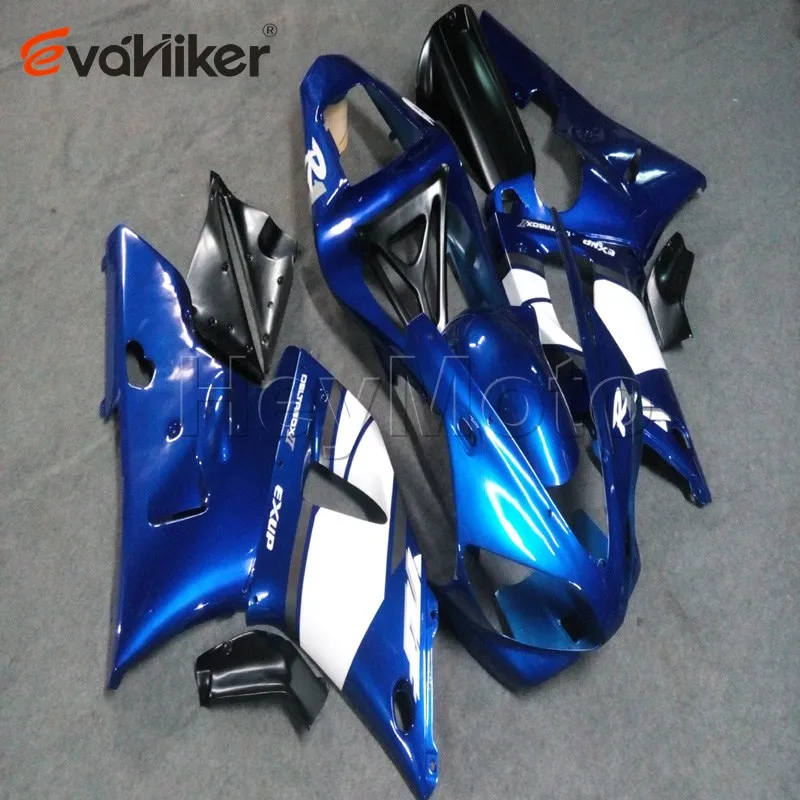 ABS Plastic Bodywork Set for YZFR1 2000 2001 blue YZF R1 00 01 motorcycle Fairing hull
ABS Plastic Bodywork Set for YZFR1 2000 2001 blue YZF R1 00 01 motorcycle Fairing hull