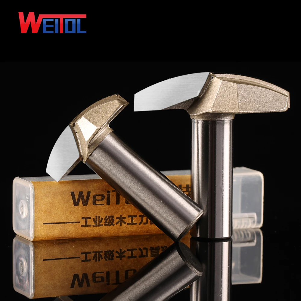 Weitol 1 шт. 12 7 мм хвостовик тонкая деревообрабатывающая круглая Нижняя фреза для