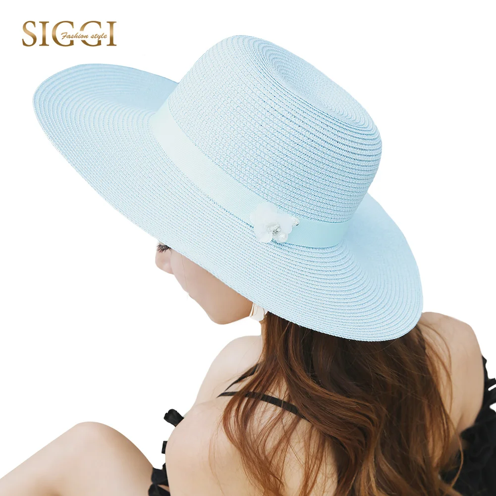 FANCET Summer Beach Sun Hats For Women Solid Wide Brim Stylish Decoration Paper Straw Hats Gorros Bonnets Soft Female 89606
FANCET Summer Beach Sun Hats For Women Solid Wide Brim Stylish Decoration Paper Straw Hats Gorros Bonnets Soft Female 89606
