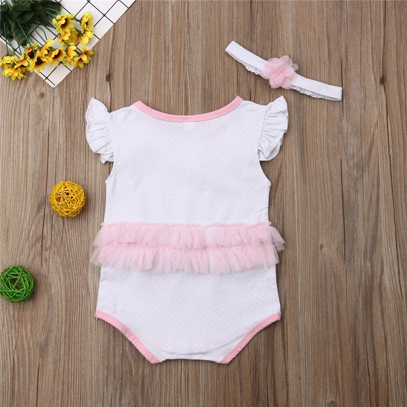 2019 Summer Cute Newborn Baby Girls Floral Lace Ruffle Sleeve Bodysuit Jumpsuit Outfits Sunsuit Costume
2019 Summer Cute Newborn Baby Girls Floral Lace Ruffle Sleeve Bodysuit Jumpsuit Outfits Sunsuit Costume