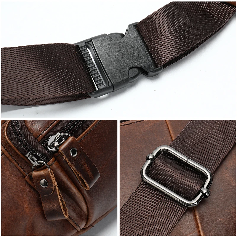 WESTAL Waist Bag Men's Genuine Leather Fanny Pack Belt Bag Men Leather Phone Bags Travel Waist Pack Male Small Hip/Bum Bags 8591
WESTAL Waist Bag Men's Genuine Leather Fanny Pack Belt Bag Men Leather Phone Bags Travel Waist Pack Male Small Hip/Bum Bags 8591