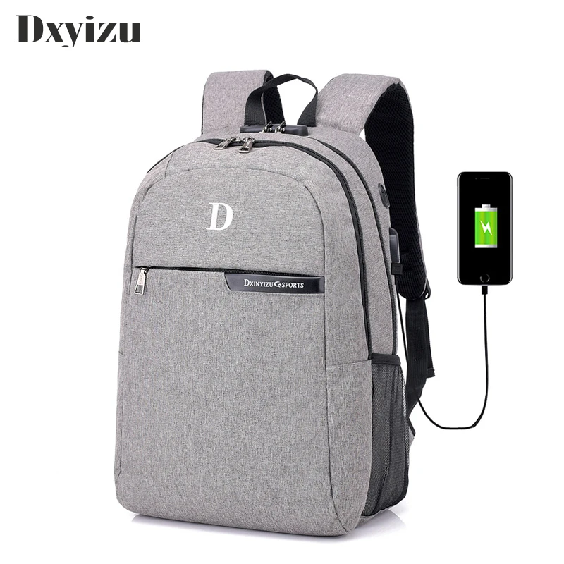 Computer Laptop Usb Charging Backpack School Bag Pack Adult Student Bags Business Rucksack Male Unisex Waterproof Travel Bag
Computer Laptop Usb Charging Backpack School Bag Pack Adult Student Bags Business Rucksack Male Unisex Waterproof Travel Bag