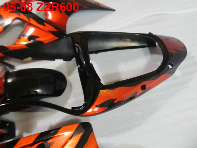 Injection mold 100% fit for Kawasaki Ninja ZZR600 05 06 07 08 red black fairings set ZZR600 2005-2008 TW14
Injection mold 100% fit for Kawasaki Ninja ZZR600 05 06 07 08 red black fairings set ZZR600 2005-2008 TW14