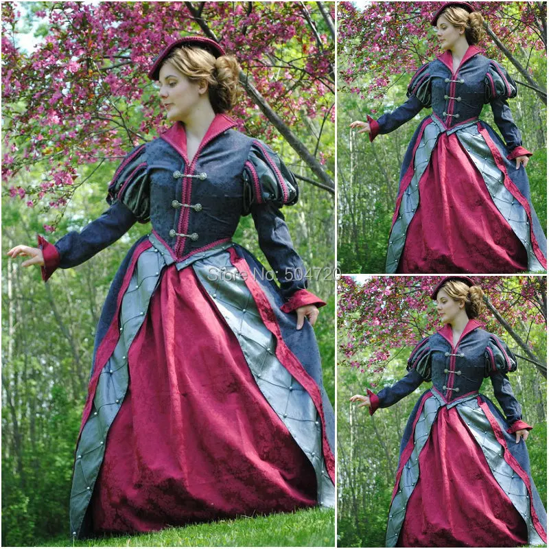 HistoricalR-197 19 century Vintage costume 1860S Victorian Lolita/Civil War Southern Belle Ball Halloween dresses All size
HistoricalR-197 19 century Vintage costume 1860S Victorian Lolita/Civil War Southern Belle Ball Halloween dresses All size