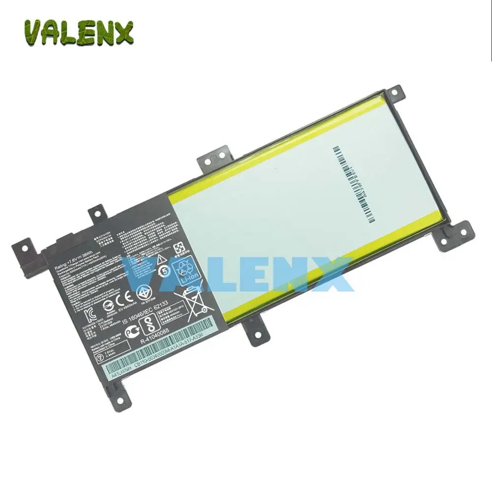 Новый 7,6 в 38Wh C21N1509 0B200-01750000 C21Pq9H аккумулятор для ноутбука Asus Notebook X556UA X556UB X556UF X556UJ
Новый 7,6 в 38Wh C21N1509 0B200-01750000 C21Pq9H аккумулятор для ноутбука Asus Notebook X556UA X556UB X556UF X556UJ