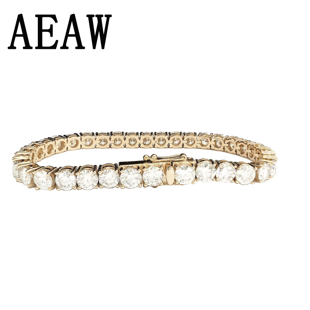 Trendy Style Solid 14K 585 Yellow Gold 6ctw-18ctw Carats ct mm DF Color Moissanite Diamond Bracelet For Women Test Positive
Trendy Style Solid 14K 585 Yellow Gold 6ctw-18ctw Carats ct mm DF Color Moissanite Diamond Bracelet For Women Test Positive