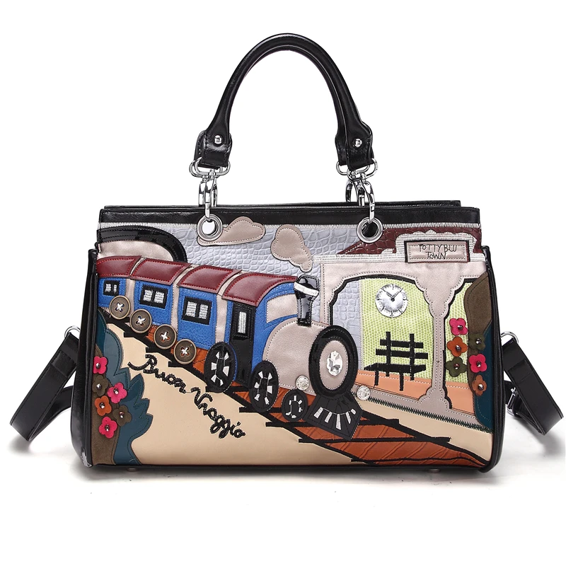 Fashion Women Handbag Panelled Shoulder bag Pu leather High quality Satchels bags
Fashion Women Handbag Panelled Shoulder bag Pu leather High quality Satchels bags