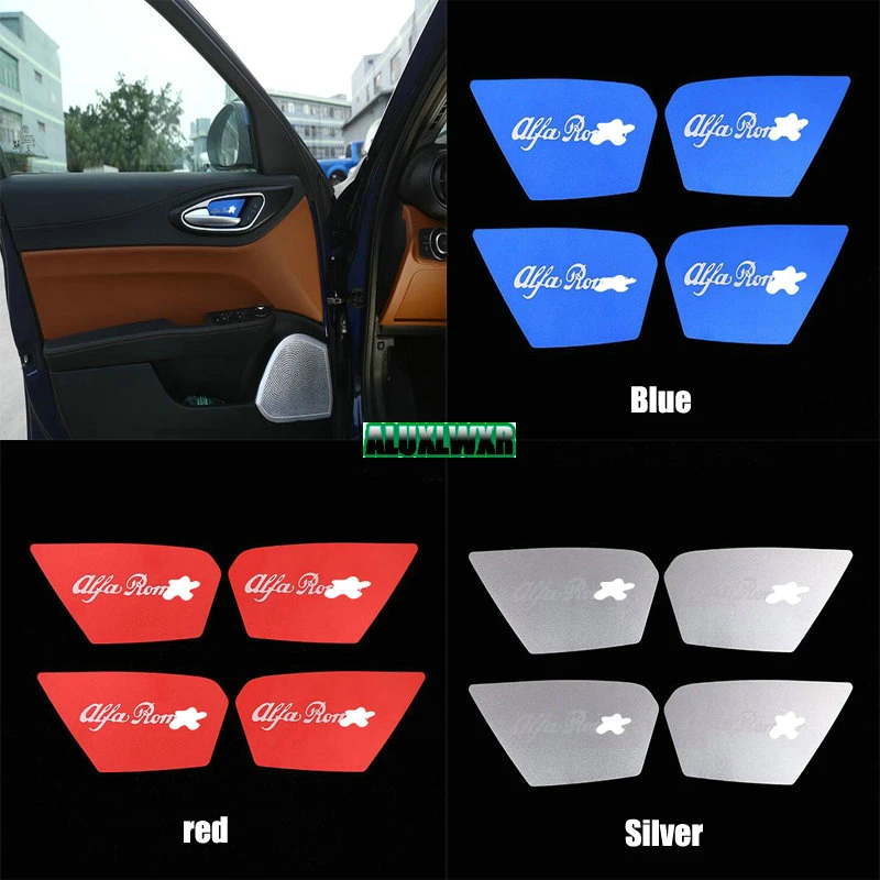 Interior Door Bowl Covers Trim Auto Accessories Accessory Car-styling Aluminum 2018 4pcs/set for Alfa Romeo Giulia Stelvio 2017
Interior Door Bowl Covers Trim Auto Accessories Accessory Car-styling Aluminum 2018 4pcs/set for Alfa Romeo Giulia Stelvio 2017