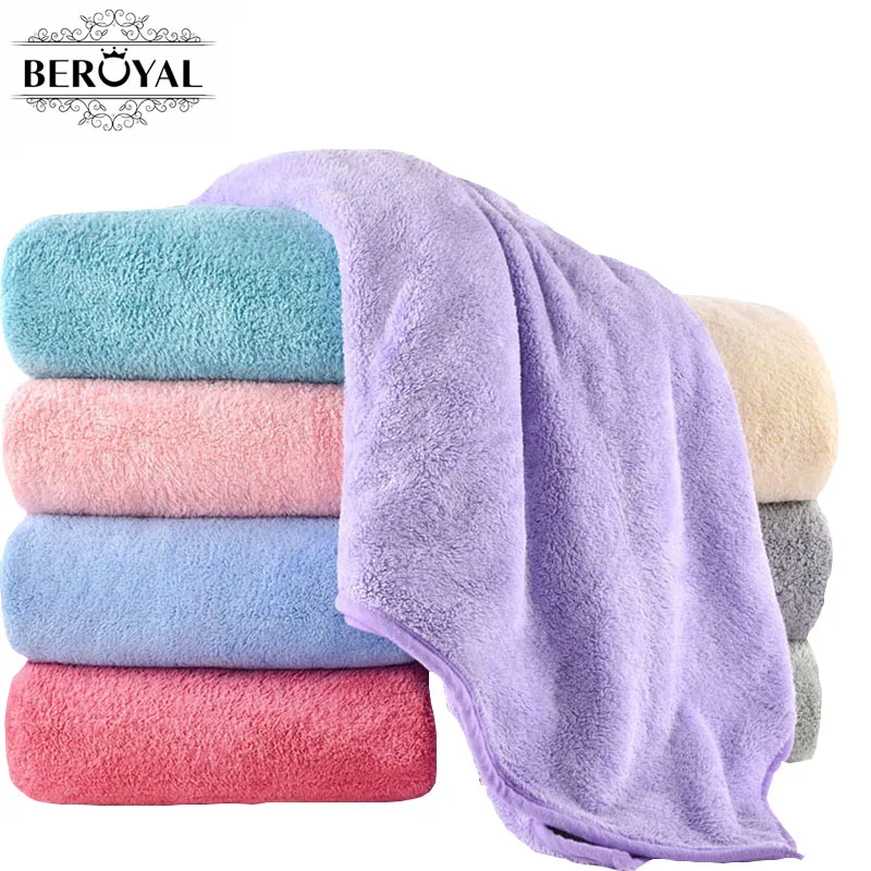 Beroyal Brand Super Absorbent Bath Towels for Adults Large Towels Bathroom Body Spa Sports Luxury Microfiber Bath Towel 140x70cm
Beroyal Brand Super Absorbent Bath Towels for Adults Large Towels Bathroom Body Spa Sports Luxury Microfiber Bath Towel 140x70cm