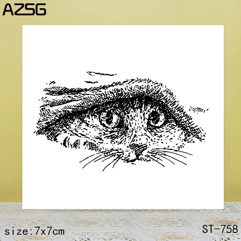 AZSG Kitten Clear Stamps/Seals For DIY Scrapbooking/Card Making/Album Decorative Silicone Stamp Crafts
AZSG Kitten Clear Stamps/Seals For DIY Scrapbooking/Card Making/Album Decorative Silicone Stamp Crafts