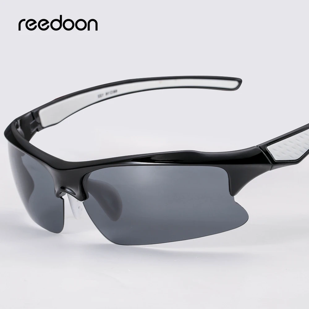 

Reedoon Sport Sunglasses Polarized Lens Plastic Frame For Unisex Men Women Running Climbing Fishing Outdoor XQ128