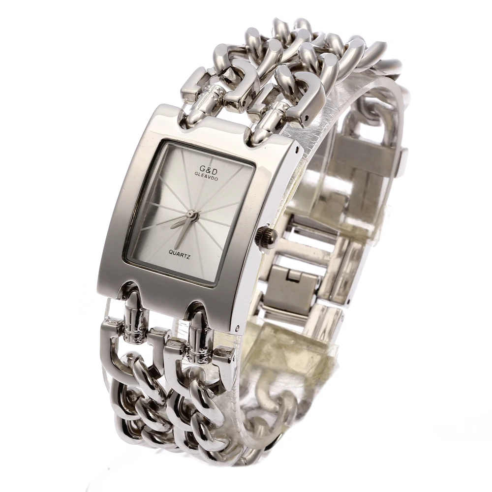 Женские наручные часы G & D кварцевые под платье Подарочные лучший бренд класса