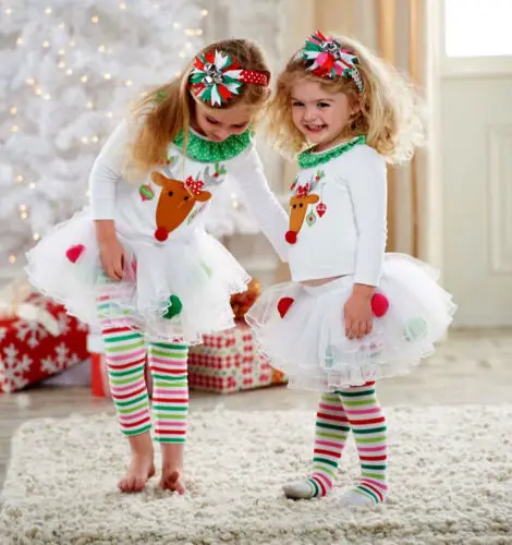 Christmas Kids Baby Girls Reindeer Tops +Tutu Pants Leggings 2PCS Outfits Set Clothes Size 1-5T
Christmas Kids Baby Girls Reindeer Tops +Tutu Pants Leggings 2PCS Outfits Set Clothes Size 1-5T