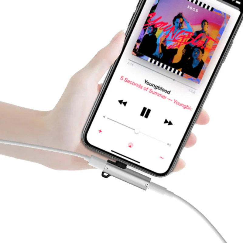 Otg для Lightning до 3 5 мм разъем наушников adaptador iphone 7 x адаптер аудио сплиттер Apple Plus 8 |