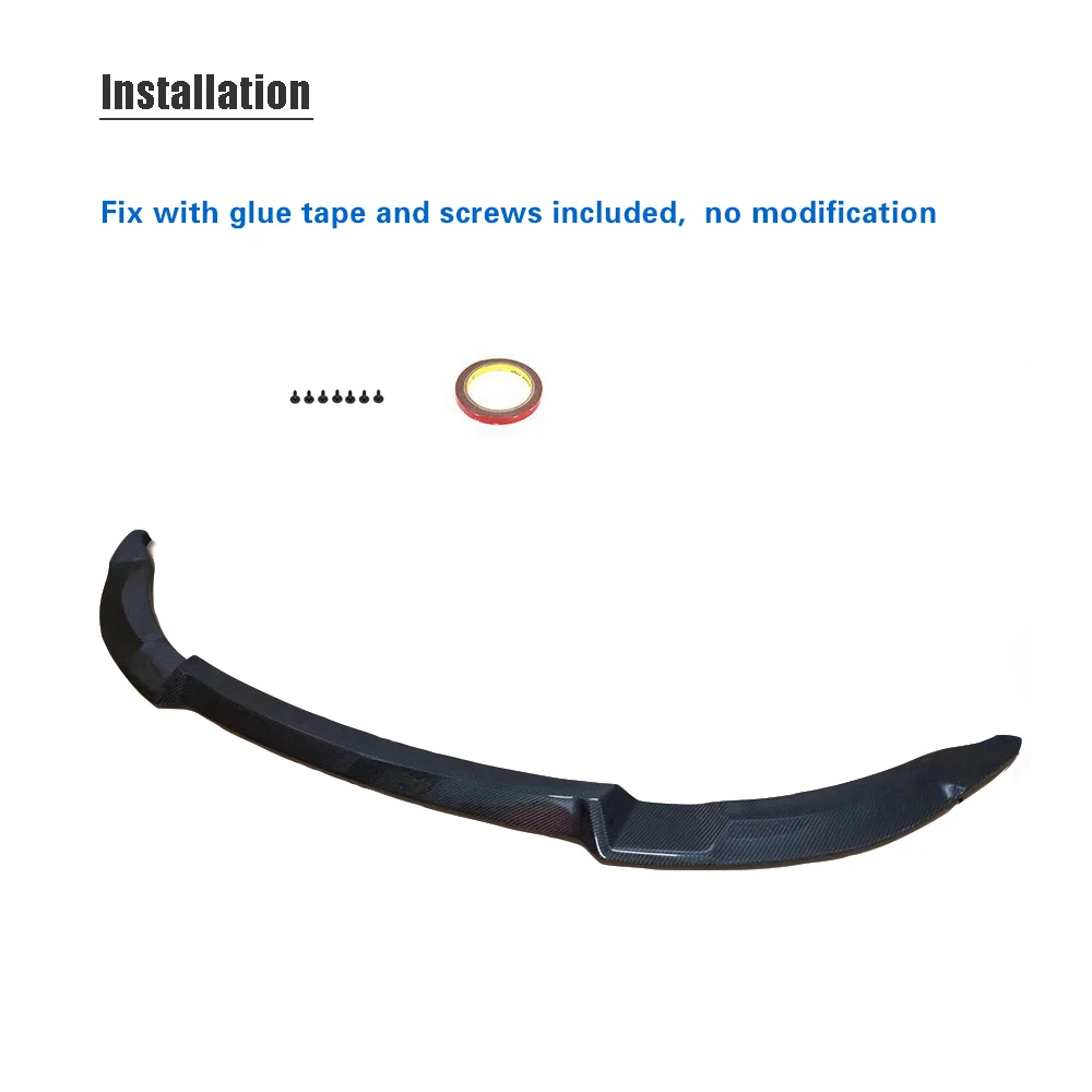 Carbon Fiber Car Front Bumper Lip Splitters for BMW F80 M3 F82 F83 M4 2014 - 2019 Sedan Coupe Convertible Car Front Lip Spoiler
Carbon Fiber Car Front Bumper Lip Splitters for BMW F80 M3 F82 F83 M4 2014 - 2019 Sedan Coupe Convertible Car Front Lip Spoiler