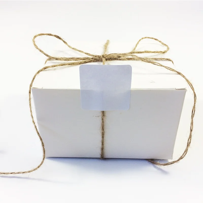 100pcs/lot White Square Kraft Blank Sealing Sticker DIY Gift Package Label Paper Stickers Handmade Cake Baking Sealing Sticker
100pcs/lot White Square Kraft Blank Sealing Sticker DIY Gift Package Label Paper Stickers Handmade Cake Baking Sealing Sticker