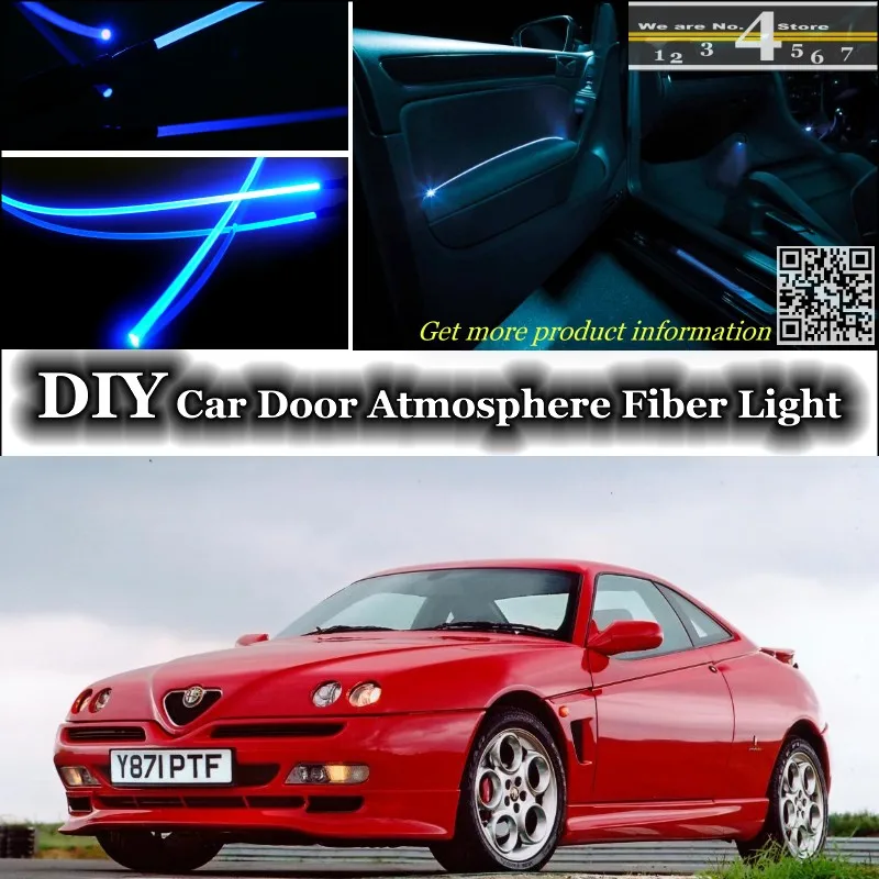 For Alfa Romeo GTV / Spider AR interior Ambient Light Tuning Atmosphere Fiber Optic Band Lights Door Panel illumination Refit
For Alfa Romeo GTV / Spider AR interior Ambient Light Tuning Atmosphere Fiber Optic Band Lights Door Panel illumination Refit
