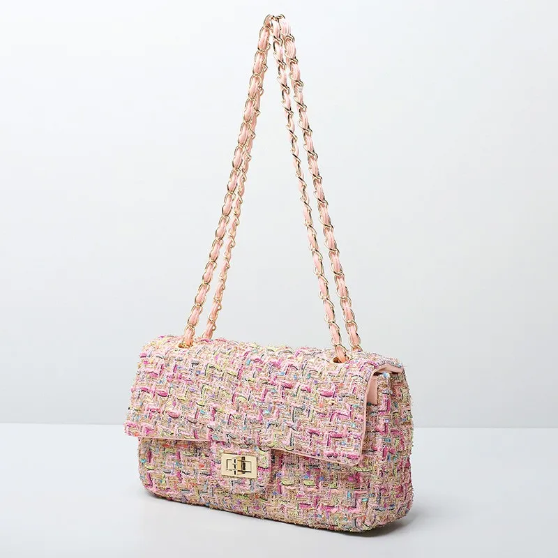 Classic women's Quilted Leather Handbags female double flap Chain bag Crossbody Shoulder bags for women Messenger Bag tote bolsa
Classic women's Quilted Leather Handbags female double flap Chain bag Crossbody Shoulder bags for women Messenger Bag tote bolsa
