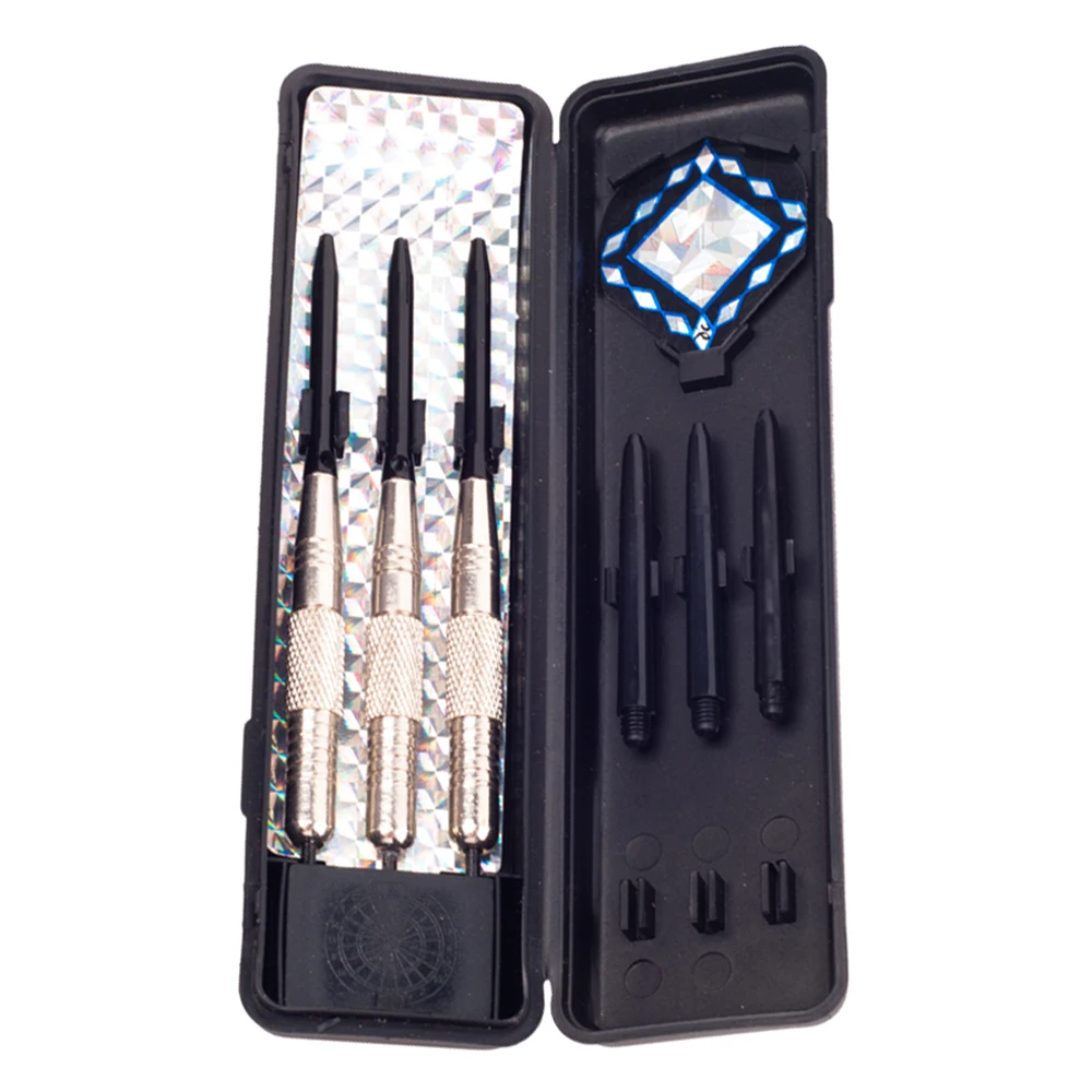 New 3 Pcs/Sets of Professional Brass Darts for Dartboard Games,24g,Nichel Plated Steel Tip,Aluminium Shafts,2D Flights,Dart Case
New 3 Pcs/Sets of Professional Brass Darts for Dartboard Games,24g,Nichel Plated Steel Tip,Aluminium Shafts,2D Flights,Dart Case