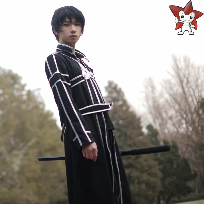 Sword Art Online Kirigaya Kazuto Cosplay Costumes Black Long Cloak Pants Top Halloween Anime Cosplay Costumes
Sword Art Online Kirigaya Kazuto Cosplay Costumes Black Long Cloak Pants Top Halloween Anime Cosplay Costumes