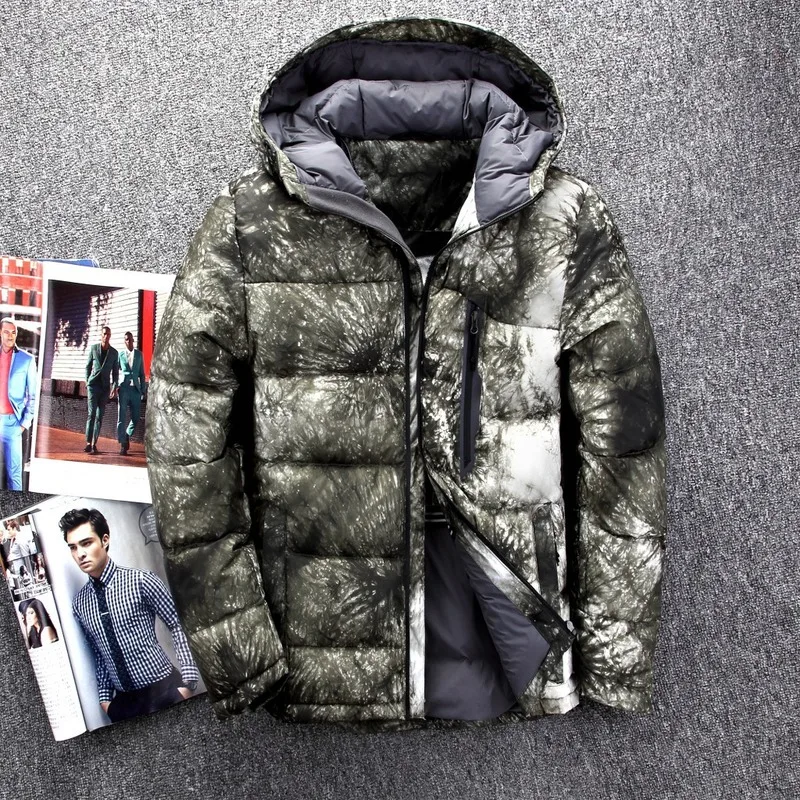 Warm Fashion Business 90% White Duck Down Jackets and Coats Thickening Camouflage Windproof Hooded Down Jacket Parkas Outerwear
Warm Fashion Business 90% White Duck Down Jackets and Coats Thickening Camouflage Windproof Hooded Down Jacket Parkas Outerwear
