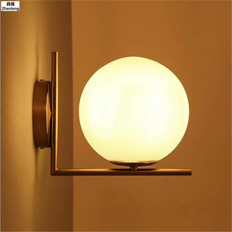 Modern Glass Ball Wall Lamp Nordic Led Bedroom Mirror Light Fixtures Indoor Bedside Lamp for Home Decor Corridor Luminaire E14
Modern Glass Ball Wall Lamp Nordic Led Bedroom Mirror Light Fixtures Indoor Bedside Lamp for Home Decor Corridor Luminaire E14
