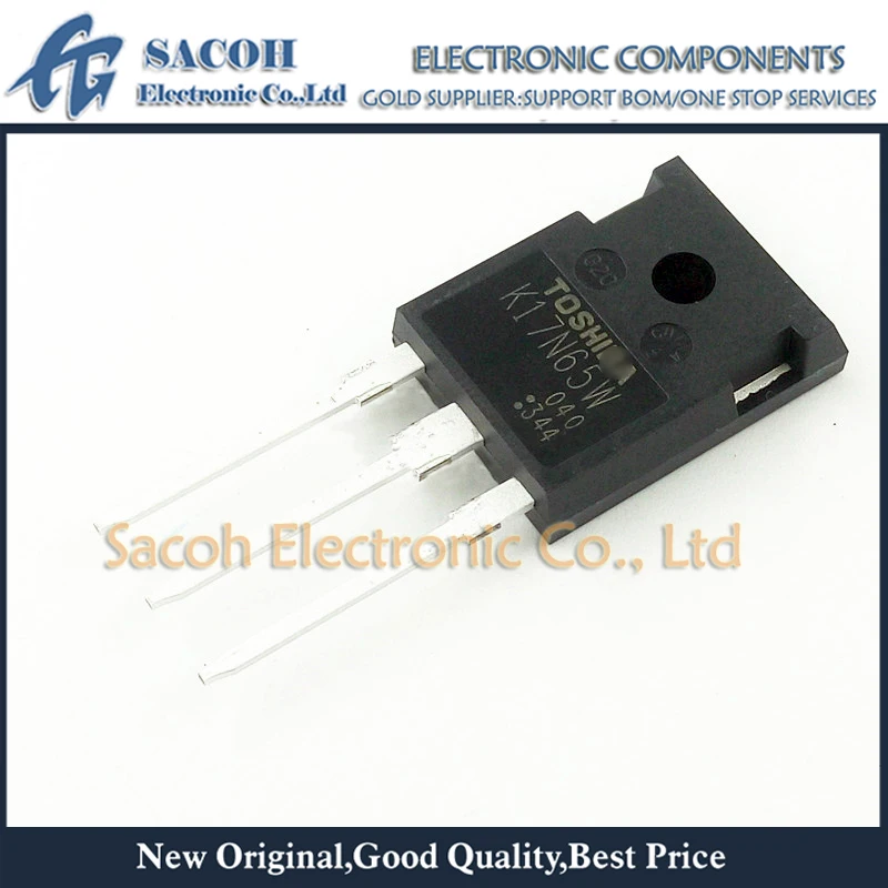 New Original 10Pcs TK17N65W K17N65W TO-247 17.3A 650V Silicon N-Channel MOS Transistor
New Original 10Pcs TK17N65W K17N65W TO-247 17.3A 650V Silicon N-Channel MOS Transistor
