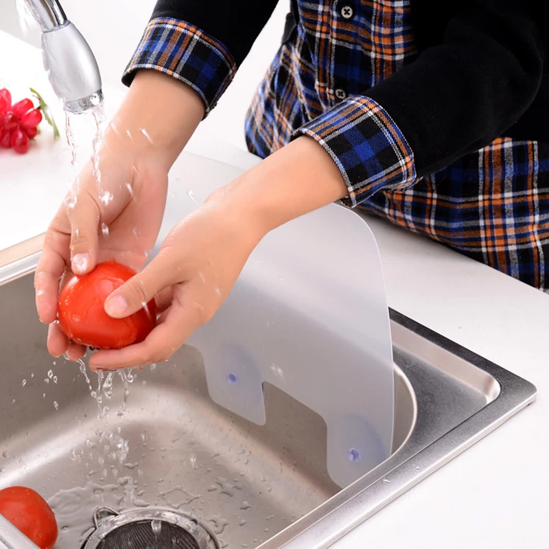 Home Anti-splash Baffle Water Trap Sink Water Deflector Kitchen Gadgets Suction Cup Pool Board Kitchen Rack Bathroom Accessories
Home Anti-splash Baffle Water Trap Sink Water Deflector Kitchen Gadgets Suction Cup Pool Board Kitchen Rack Bathroom Accessories