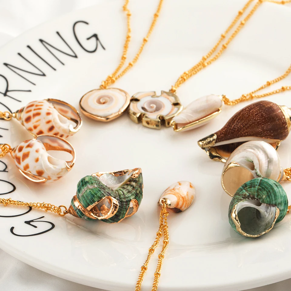 Boho Natural Cowrie Shell Seashells Ketting Golden Long Chain Necklace For Women Female Jewelry Accessories Choker On the neck
Boho Natural Cowrie Shell Seashells Ketting Golden Long Chain Necklace For Women Female Jewelry Accessories Choker On the neck