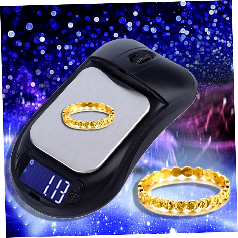 300 г 0 01 Портативный цифровые весы Мышь Стиль ювелирные Precision Масштаб Баланс