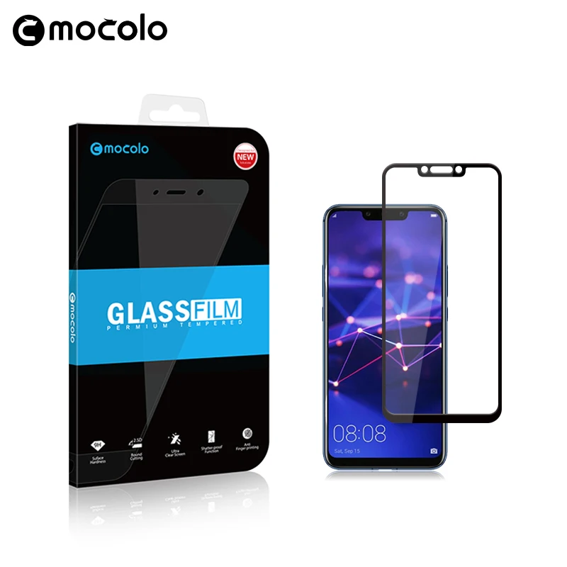 Mocolo полноэкранное высококачественное стекло для Huawei Mate 20 Pro с полным покрытием