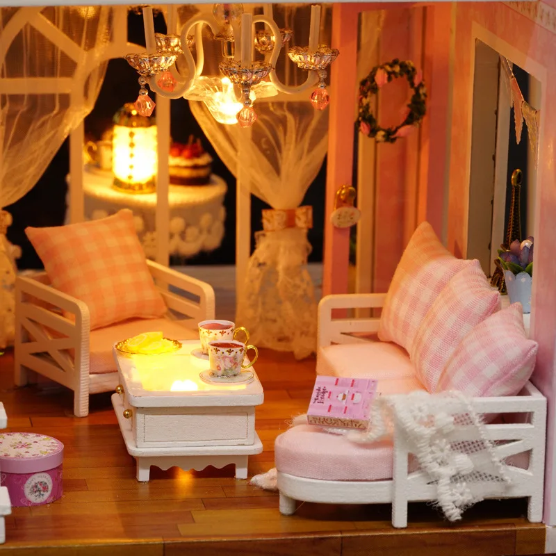 Big size villa Diy Wooden Doll house Miniatura 3D Building Model Furniture Dollhouses Miniature Toys House Single angel A060
Big size villa Diy Wooden Doll house Miniatura 3D Building Model Furniture Dollhouses Miniature Toys House Single angel A060