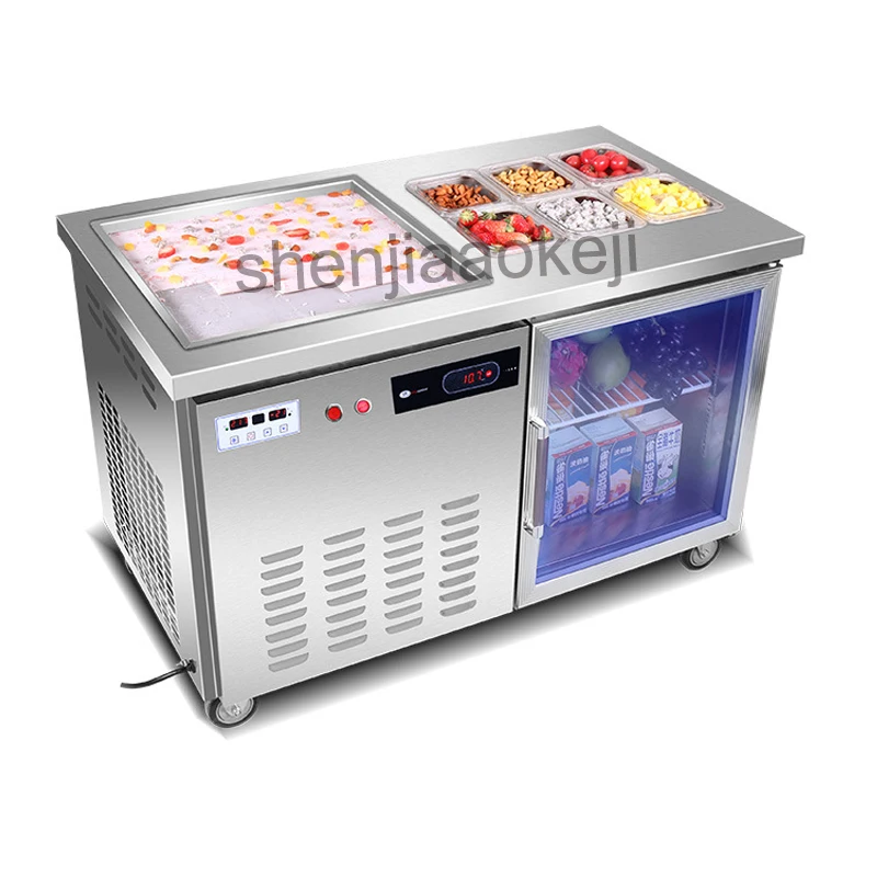 Smart Freezer fried ice machine Multifunction Fried yogurt machine Commercial fry ice cream roll machines intelligent 220v 1400w
Smart Freezer fried ice machine Multifunction Fried yogurt machine Commercial fry ice cream roll machines intelligent 220v 1400w