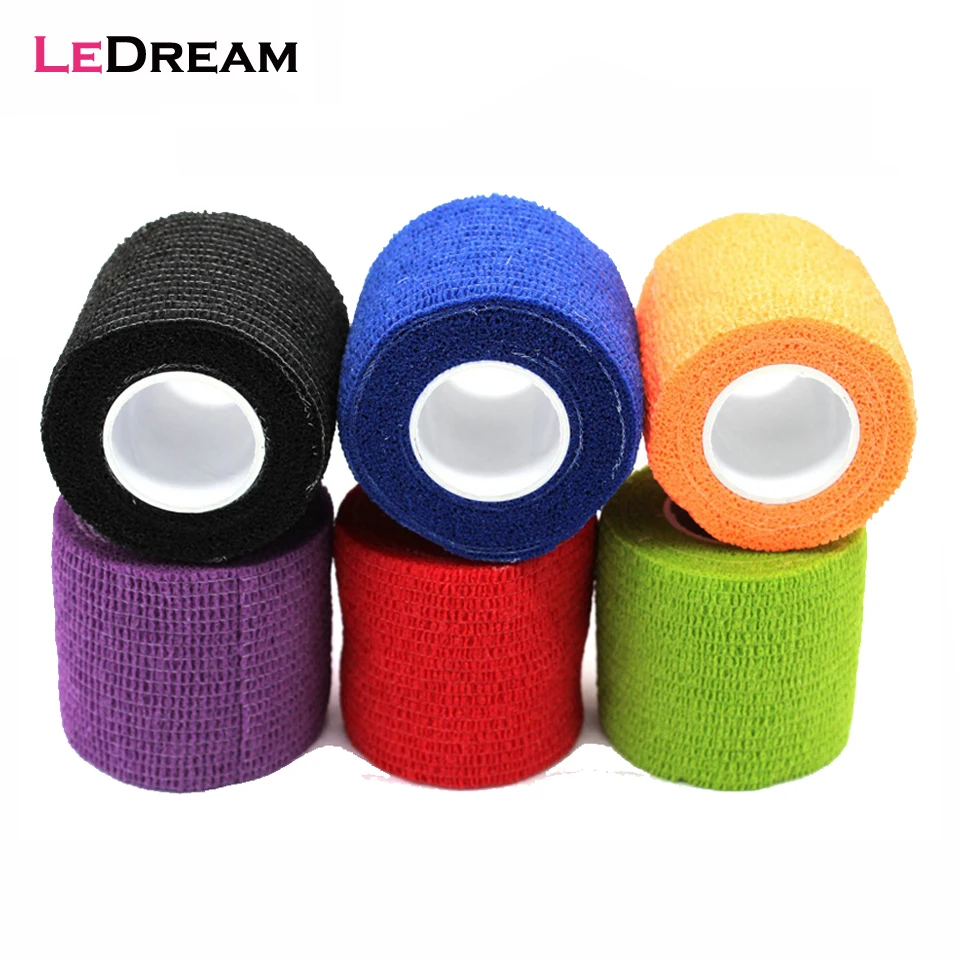 10 Rolls 5*450cm Disposable Self-adhesive Flex Elastic Bandage Tattoo Handel Grip Tube Wrap Elbow Stick Medical Tape Accessories
10 Rolls 5*450cm Disposable Self-adhesive Flex Elastic Bandage Tattoo Handel Grip Tube Wrap Elbow Stick Medical Tape Accessories