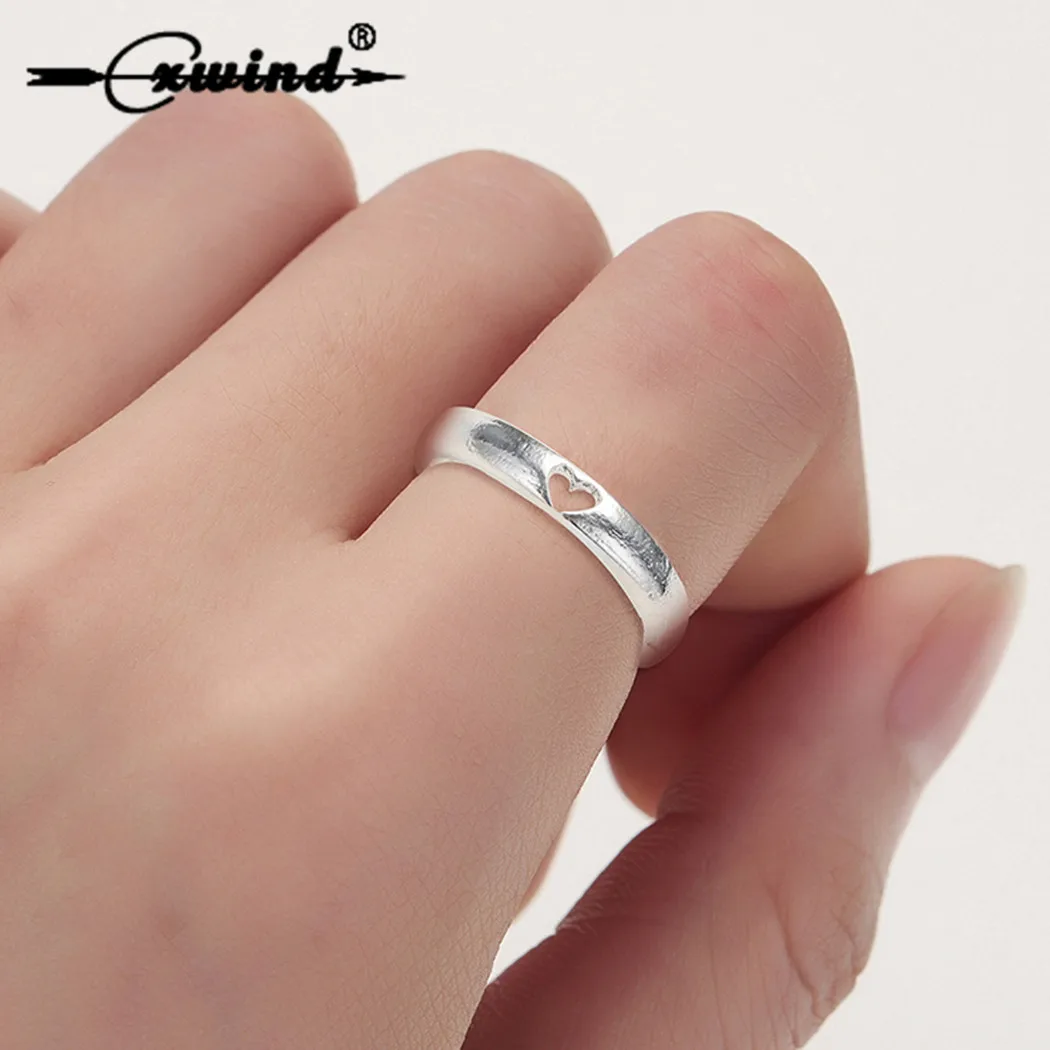 Cxwind Fashion Hollow Heart Shaped Ring Wedding Ring Female Engagement Rings Charm Knuckle Jewelry 2019 femme Party Gift
Cxwind Fashion Hollow Heart Shaped Ring Wedding Ring Female Engagement Rings Charm Knuckle Jewelry 2019 femme Party Gift