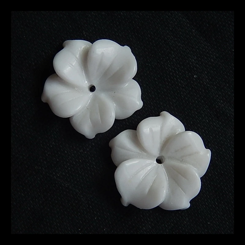 Carved White Agate Flower Earrings Jewelry 16x15x3mm 2.3g Fashion Jewelry Women Earrings Accessories
Carved White Agate Flower Earrings Jewelry 16x15x3mm 2.3g Fashion Jewelry Women Earrings Accessories