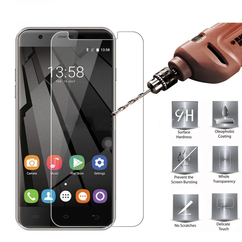 10 шт. MRGO закаленное стекло для Oukitel U7 Max Защитная пленка экрана на мобильный