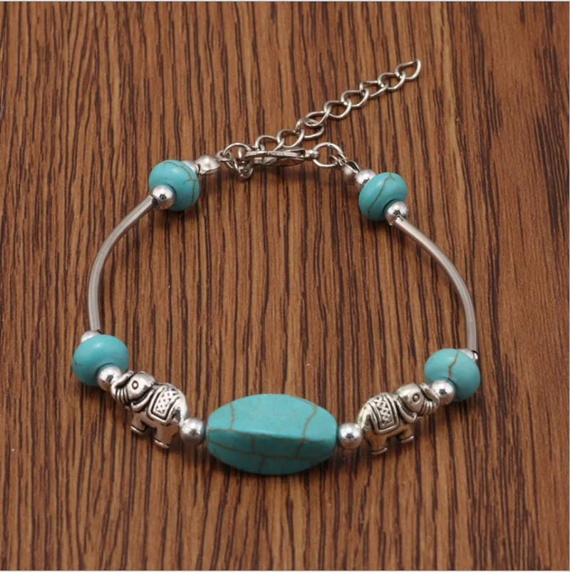 European And American Bohemian Irregular Geometric Bracelet Tibetan Silver Carved Baby Elephant
European And American Bohemian Irregular Geometric Bracelet Tibetan Silver Carved Baby Elephant
