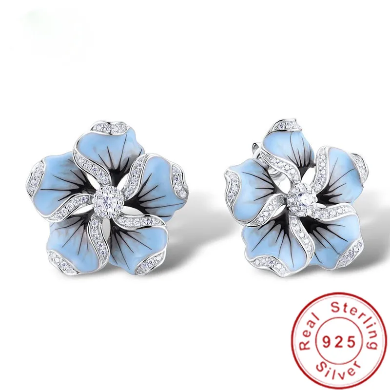 Vecalon Flower earring Pave AAAAA Cz stone Real 925 Sterling silver Statement Party wedding Stud Earrings for women Jewelry
Vecalon Flower earring Pave AAAAA Cz stone Real 925 Sterling silver Statement Party wedding Stud Earrings for women Jewelry