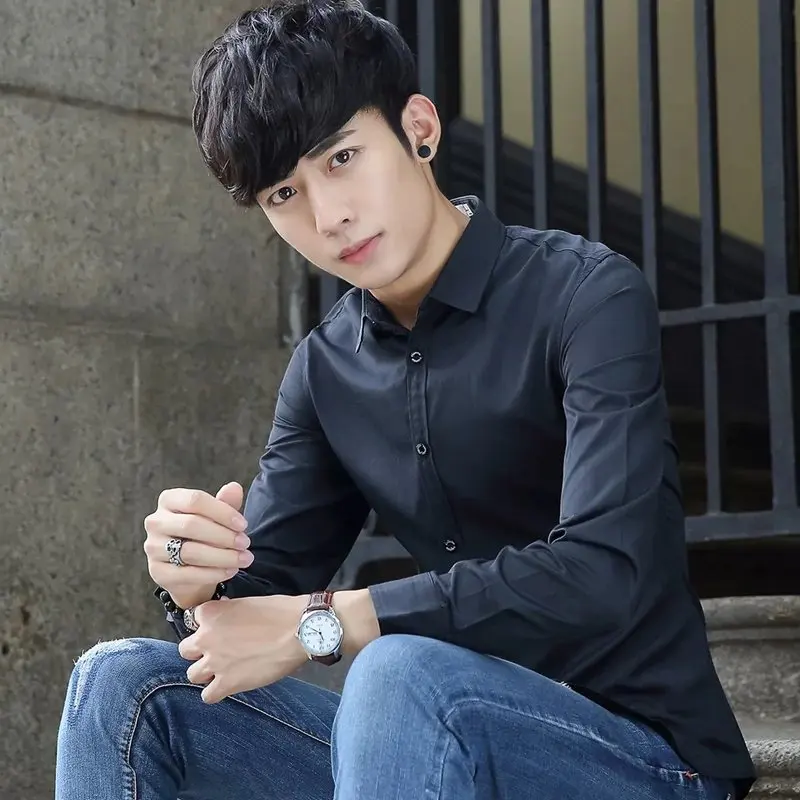 MRMT 2022 brand new men's shirt Slim wild long-sleeved shirt youth solid color shirt shirt
MRMT 2022 brand new men's shirt Slim wild long-sleeved shirt youth solid color shirt shirt