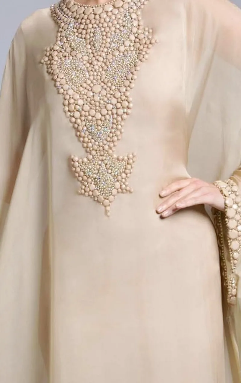 New Arrival Middle East Style Party Dress Floor-Length O-Neck Chiffon Evening Dress Long Sleeves Beading Straight Party Vestidos
New Arrival Middle East Style Party Dress Floor-Length O-Neck Chiffon Evening Dress Long Sleeves Beading Straight Party Vestidos