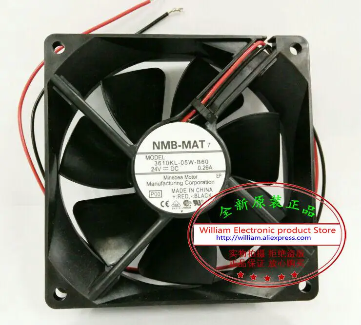 Новый оригинальный NMB 3610KL-05W-B60 92*92*25 мм 9 см dc24в 0.26A инверторный охлаждающий вентилятор
Новый оригинальный NMB 3610KL-05W-B60 92*92*25 мм 9 см dc24в 0.26A инверторный охлаждающий вентилятор