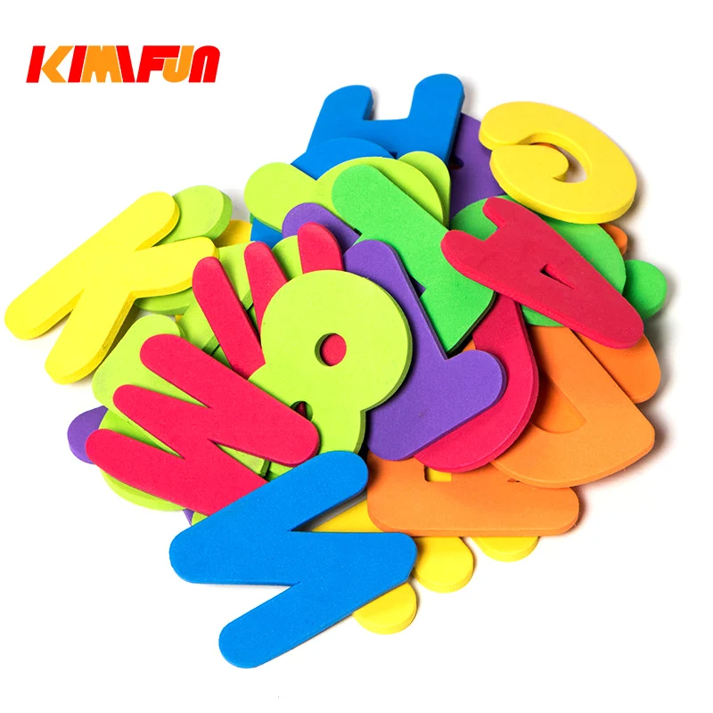 36PCs Baby Bath Toys Letters Numbers Can Stick On The Wall Environmental Toys Floating on the water Safety swimming A-Z 0-9
36PCs Baby Bath Toys Letters Numbers Can Stick On The Wall Environmental Toys Floating on the water Safety swimming A-Z 0-9
