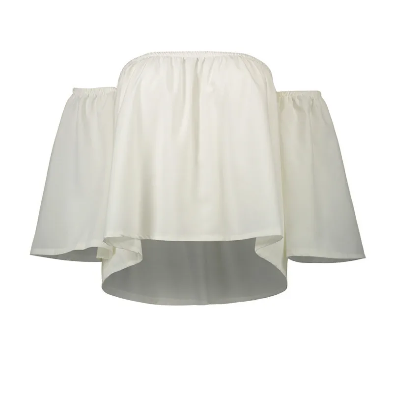ZOGAA Women Summer Off Shoulder Tops Chiffon Blouse Plus Size Women's Chiffon Sexy Shirts Femme Strapless Ruffles Tops 9 Colors
ZOGAA Women Summer Off Shoulder Tops Chiffon Blouse Plus Size Women's Chiffon Sexy Shirts Femme Strapless Ruffles Tops 9 Colors