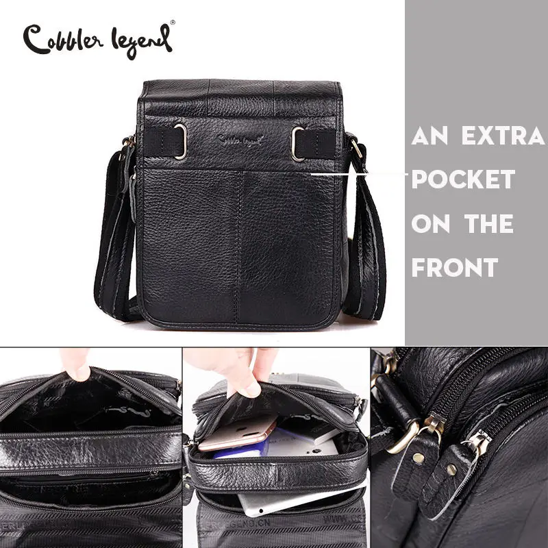 Cobbler Legend New 2019 Men Bags Genuine Leather Messenger Bag High Quality Business Man Brand Business Bag Men's Handbag
Cobbler Legend New 2019 Men Bags Genuine Leather Messenger Bag High Quality Business Man Brand Business Bag Men's Handbag