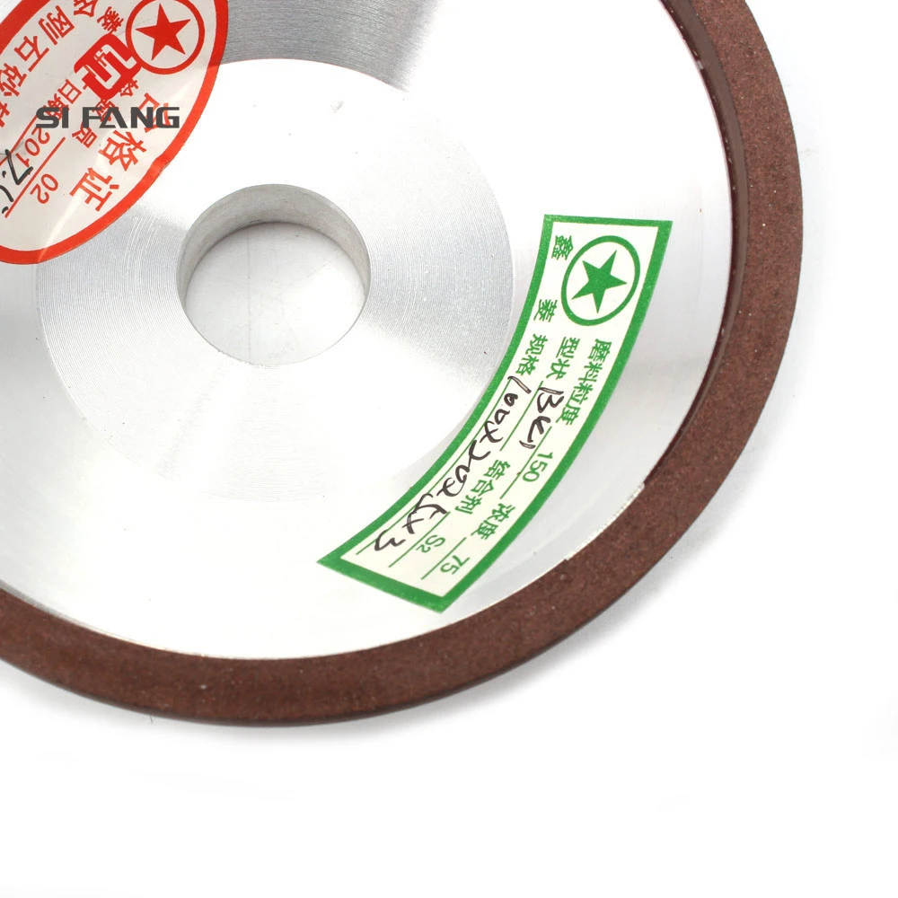 4"inch 150 Grit Resin Bonded Flaring Cup Diamond Grinding Wheel 75% 100x20x5x3mm
4"inch 150 Grit Resin Bonded Flaring Cup Diamond Grinding Wheel 75% 100x20x5x3mm