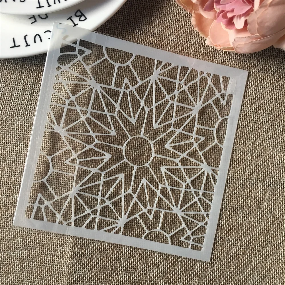 Hot 13cm Geometry DIY Craft Layering Stencils Wall Painting Scrapbooking Stamping Embossing Album Card Template
Hot 13cm Geometry DIY Craft Layering Stencils Wall Painting Scrapbooking Stamping Embossing Album Card Template