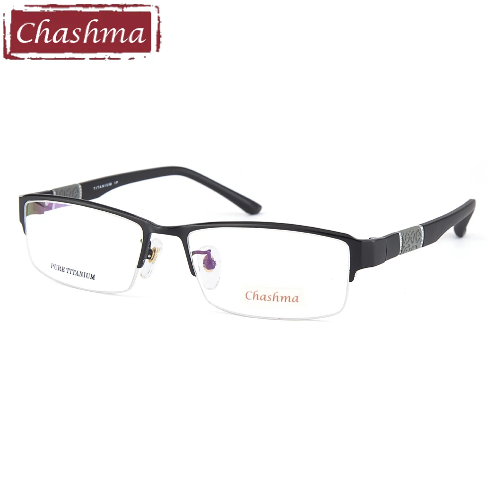 Prescription Glasses Spectacle Men Eyeglass Titanium Frame Rubber Flexible Temple Ultra Light Eyeglasses Optical Frames Male
Prescription Glasses Spectacle Men Eyeglass Titanium Frame Rubber Flexible Temple Ultra Light Eyeglasses Optical Frames Male