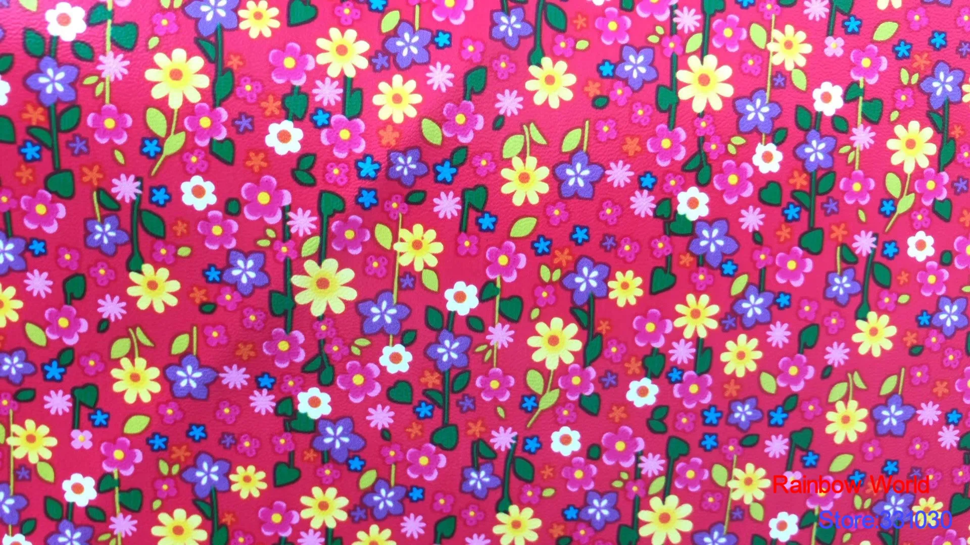 Factory wholesale red flower pattern printed Faux PU Leather fabric for DIY sewing sofa table shoes bags bed material(1 yard)
Factory wholesale red flower pattern printed Faux PU Leather fabric for DIY sewing sofa table shoes bags bed material(1 yard)